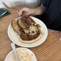 I am welcoming    at Cafe Gratitude- Larchmont in Hollywood