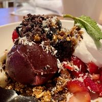 Breakfast for dinner   at Cafe Gratitude- Larchmont in Hollywood