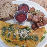  at Cafe Gratitude- Larchmont in Hollywood