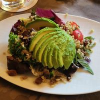 Couscous with avocado at Gasthaus Vilstalsäge in Pfronten