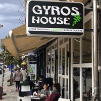   at Gyros House in Kalampaka