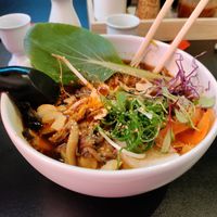 Where's the protein? at Kombu in Antigua