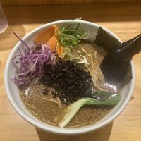 Vegan sesame ramen  at Kombu in Antigua