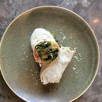 Falafel Wrap #Veganuary at Purple Cafe in Accra