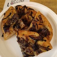 Onion focaccia at La Colazione di Sara in Turin