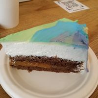 Pride cake at La Colazione di Sara in Turin