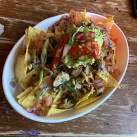 Loaded nachos  at Antojitos - The Dog House in Edinburgh
