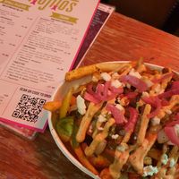 The fries in question. Look at that, delicious. at Antojitos - The Dog House in Edinburgh