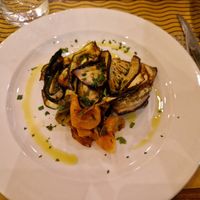 Grilled vegetables at La Pentola Degli Gnomi in Gallipoli