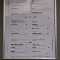 Menu at Oxleys Bar & Kitchen in Picton