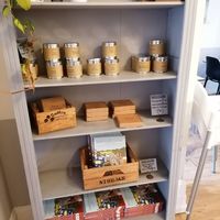 Local items for sale at Courtyard Café in St Albans