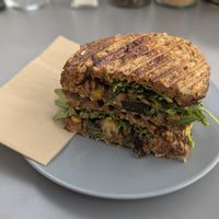 The vegan tostie at Courtyard Café in St Albans