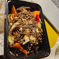 Eier in den vegan deklarierten Nudeln, trotz doppelten Hinweis alles vegan zu wollen in Bemerkungsfelder! at Masusake in Schwaebisch Hall