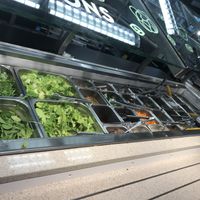 Salad bar - great option including multiple grains at Healthy Living in South Burlington