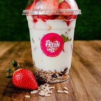 Parfait frutado at Fresh Me in Chiclayo
