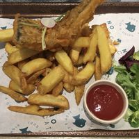 Cod and chips at The No Catch Co in Brighton