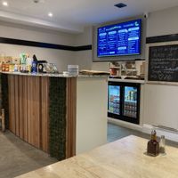 Menu and counter   at The No Catch Co in Brighton