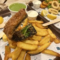 I thought the food was very good    at The No Catch Co in Brighton