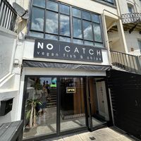 Plenty of seating in the restaurant   at The No Catch Co in Brighton