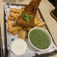 Smoked haddock & chips  at The No Catch Co in Brighton