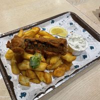 Cod and chips   at The No Catch Co in Brighton