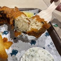 Cod and chips   at The No Catch Co in Brighton