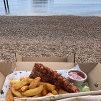 Wonderful location, can eat on the beach.  at The No Catch Co in Brighton