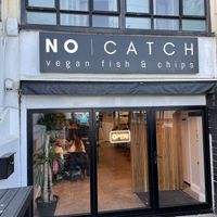 Vegan fish & chips  at The No Catch Co in Brighton