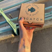100% vegan fish and chips takeout   at The No Catch Co in Brighton