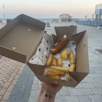 Vegan Smoked Haddock & Chips £11.50,   at The No Catch Co in Brighton