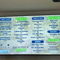 Menu  at The No Catch Co in Brighton