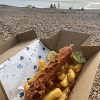 Takeout to the beach just across the road!  at The No Catch Co in Brighton