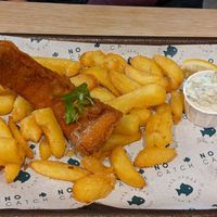 Smoked haddock and chips at The No Catch Co in Brighton