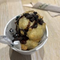 Deep fried Oreos  at The No Catch Co in Brighton