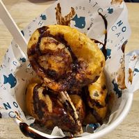Deep fried oreo bites at The No Catch Co in Brighton