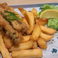 Haddock and chips at The No Catch Co in Brighton