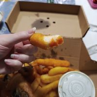 Jumbo lemon shrimp at The No Catch Co in Brighton