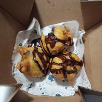 Deep fried Oreos at The No Catch Co in Brighton