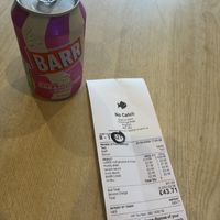 receipt for prices as of may 2026  at The No Catch Co in Brighton
