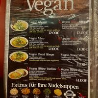 vegan menu  #Veganuary at Takezo in Dusseldorf