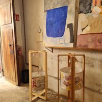 Inside space at Miga de Nube in Mallorca