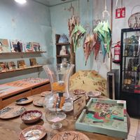 Inside space at Miga de Nube in Mallorca