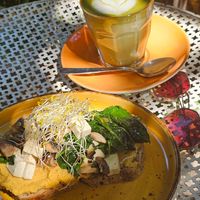 Sandwich "El Javil" mit Tofu statt Ei at Miga de Nube in Mallorca