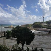 View from terrace at Babilonia in Torre Santandrea