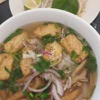 Vegan pho at Nem Viet on Mitchell in Bendigo