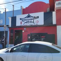 Outside #Veganuary at Seoul in Tijuana