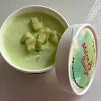 Melon bingsu  at Veganisto in Bangkok