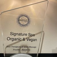   at Signature Spa - Organic & Vegan in Barcelona