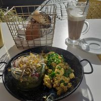 Tofu scramble at Bułka in Torun