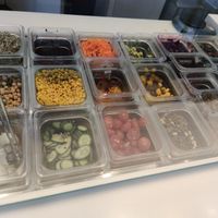 Ingredients at Salad Story - Prosta in Warsaw